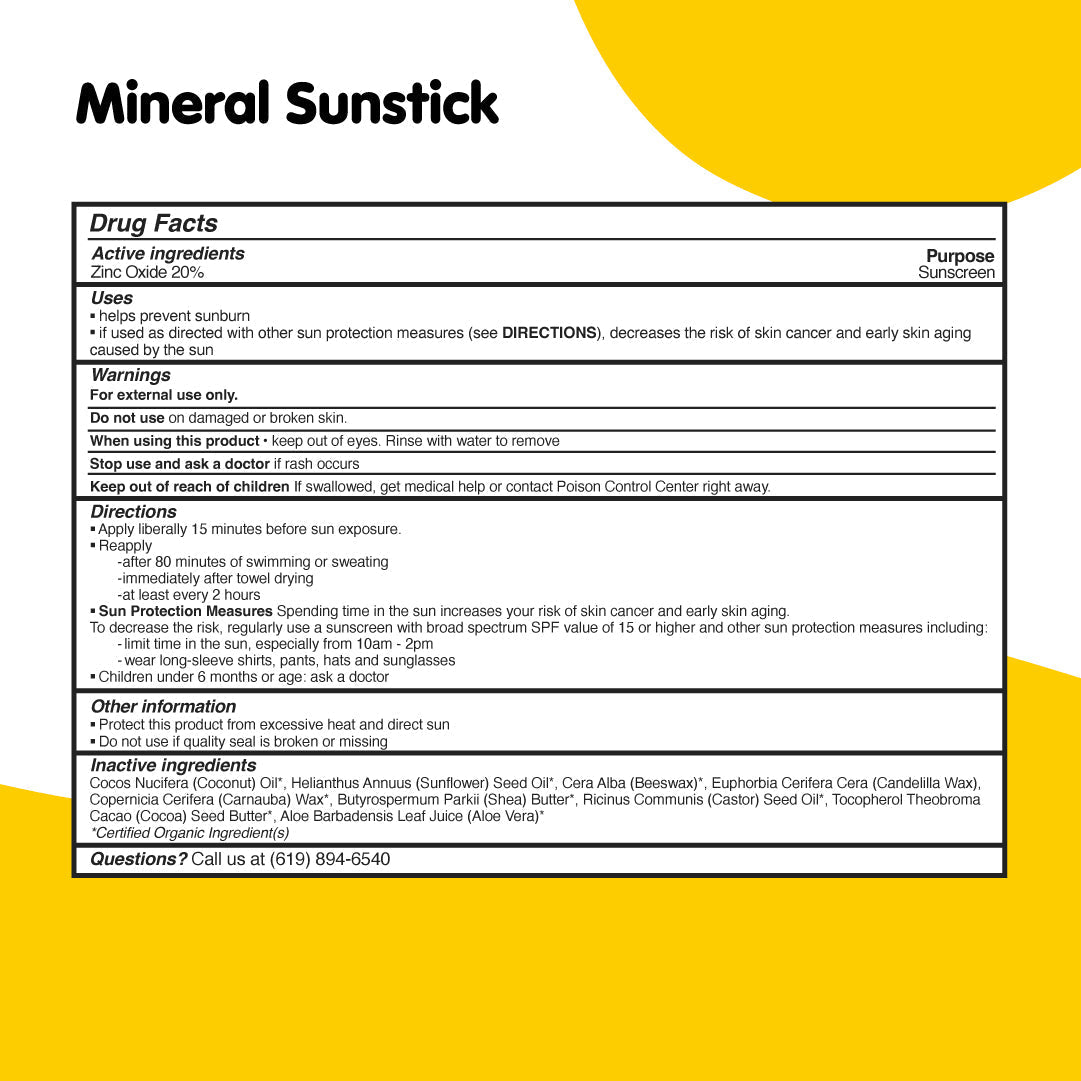 Mineral Sunstick SPF 30